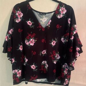 Express floral blouse